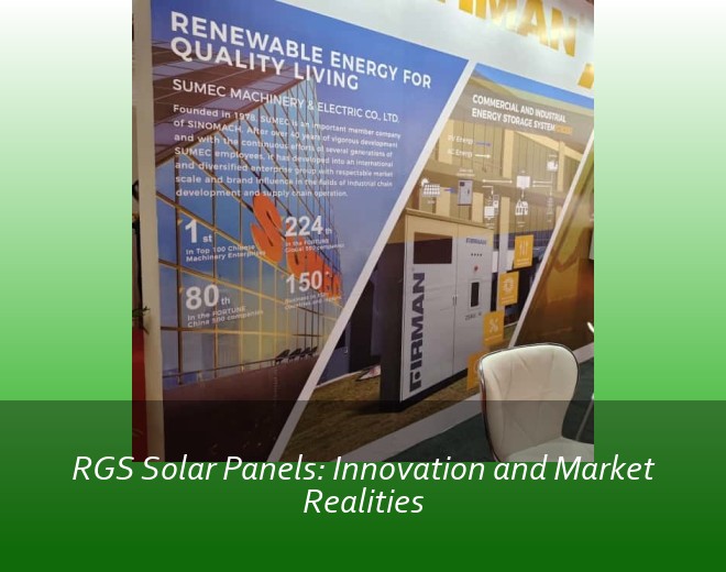 RGS Solar Panels: Innovation and Market Realities